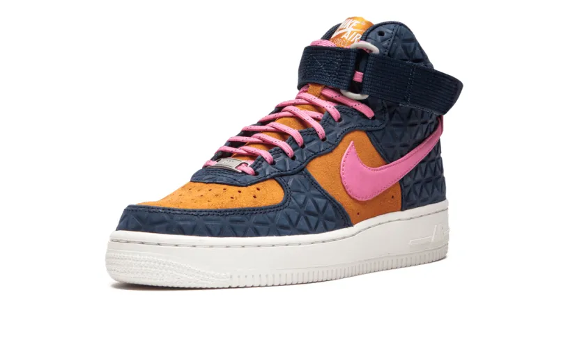 Nike Lifestyle AIR FORCE 1 HI PRM SUEDE WMNS 'Dynamic Pink'